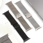 Bracelet milanais magnétique Norman pour Apple Watch – Acier inoxydable premium
