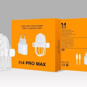 Chargeur USB-C 125W i14 Pro Max avec câble Lightning
