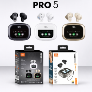 Écouteurs Sans Fil Bluetooth Pro 5 – Écran Tactile & Réduction de Bruit