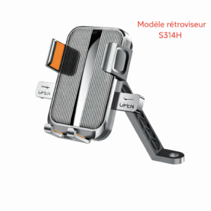 Support Smartphone Moto S314H – Fixation Rétroviseur Ultra Stable