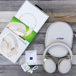 Original Casque Bose Quiet Comfort Ultra sans fil à réduction de bruit blanc