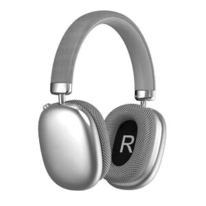 Casque audio sans fil, bluetooth, couleur gris
