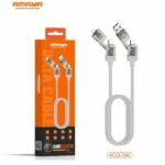 Original Câble Multi-Connecteurs AMAYA 240W 4-en-1 Charge Rapide & Data – Modèle ACD-390
