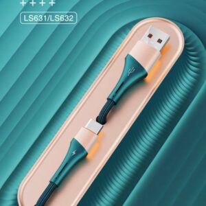 Original Câble LDNIO LS631 / LS632 USB-C 30W en Alliage Aluminium – Charge Rapide & Data