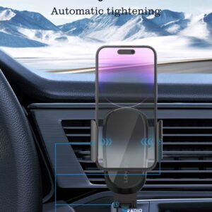 Support Téléphone Voiture LDNIO à Capteur de Gravité – Fixation Grille d’Aération