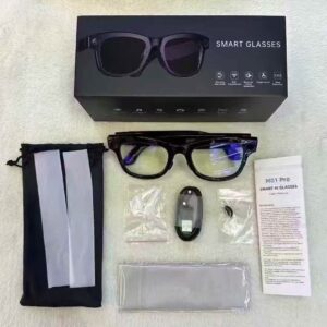 Lunettes Connectées Smart AI M01 Pro – Bluetooth & Audio Intégré