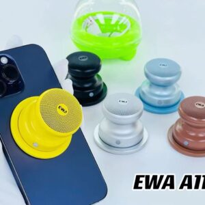 Mini Enceinte Bluetooth Magnétique Étanche Portable EWA A117 (magnétique + waterproof)