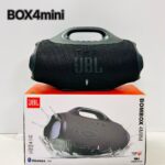 Enceinte Bluetooth Boombox 4 Mini Noire – Portable, Puissante & Résistante