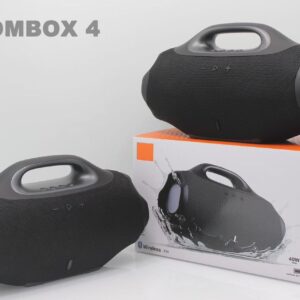 Enceinte Bluetooth Portable Style Boombox 4 Noir – Puissance 40W & Ultra Autonomie