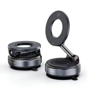 Support Magnétique Pliable avec Recharge Sans Fil