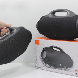 Enceinte Bluetooth Portable BOOMBOX 4 – Son Puissant & Design Rond