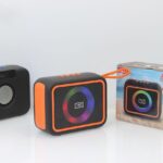 Enceinte Bluetooth Portable JZ-1224 avec Radio FM et LED RGB