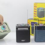 Enceinte Bluetooth Portable KSST KT-1133 avec Radio FM et Lumière LED