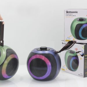 Enceinte Bluetooth Portable LED Étanche Petosonic SD-L116