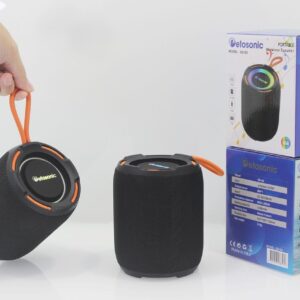 Enceinte Bluetooth Portable SD-E6 – Son Puissant & Design Rond
