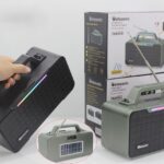 Enceinte Bluetooth Portable SD-W168 avec Microphone & LED RGB