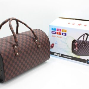 Enceinte Bluetooth Portable TTD-601 – Son Puissant & Design Rond 40W en Sac a Main