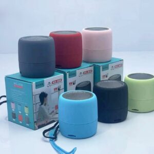 Enceinte Bluetooth Portable WS-808 – Son Puissant & Design Rond 5W WSTER
