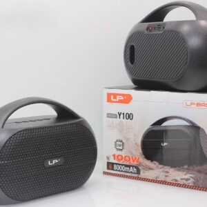 Enceinte Bluetooth Portable Y100 – Son Puissant & Design Rond 100W