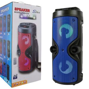 Enceinte Bluetooth Portable ZQS4209 avec Microphone & LED RGB