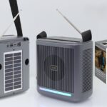 Enceinte Bluetooth Solaire Portable H@F GU-166