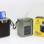 Enceinte Bluetooth Solaire Portable LN-1316SUN avec Radio FM