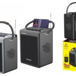 Enceinte Bluetooth Solaire Portable LN-9036SUN avec Radio FM et LED RGB