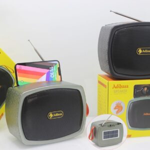 Enceinte Bluetooth solaire Portable S001 – Son Puissant & Design Rond
