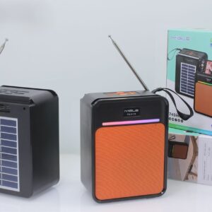 Enceinte Bluetooth solaire Portable YG-A119 – Son Puissant avec eclairage LED