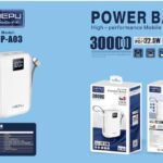 Power Bank HEPU HP-A03 30000 mAh – Charge rapide 22.5W