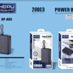 Power Bank HEPU HP-A06 20000 mAh – Charge rapide 22.5W