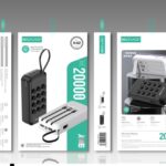 Power Bank SOVO X42 20000 mAh – Batterie Externe avec Câbles Intégrés