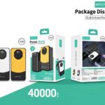 Power Bank SOVO X48 40000 mAh – Batterie Externe avec Câbles Intégrés