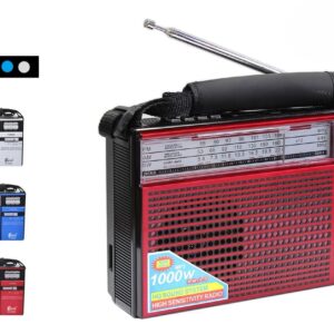 Radio portable FM/AM/SW avec lecteur MP3 USB/SD – FP-1823U